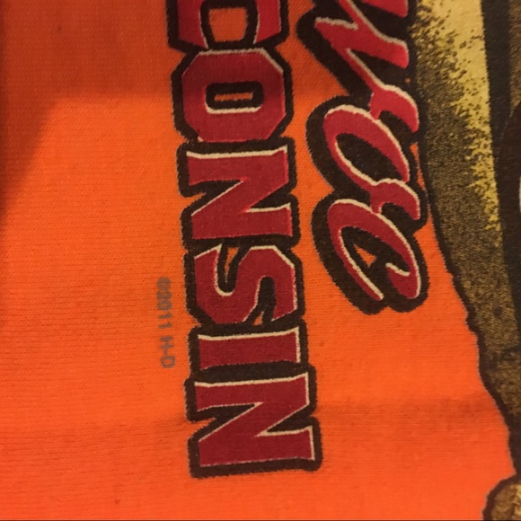 Harley Davidson Vintage Men’s Orange XL T-SHIRT - Picture 7 of 8